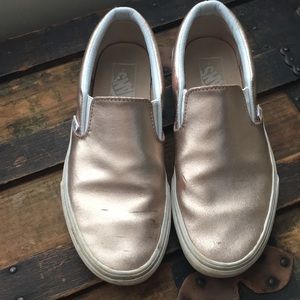 Rose gold vans